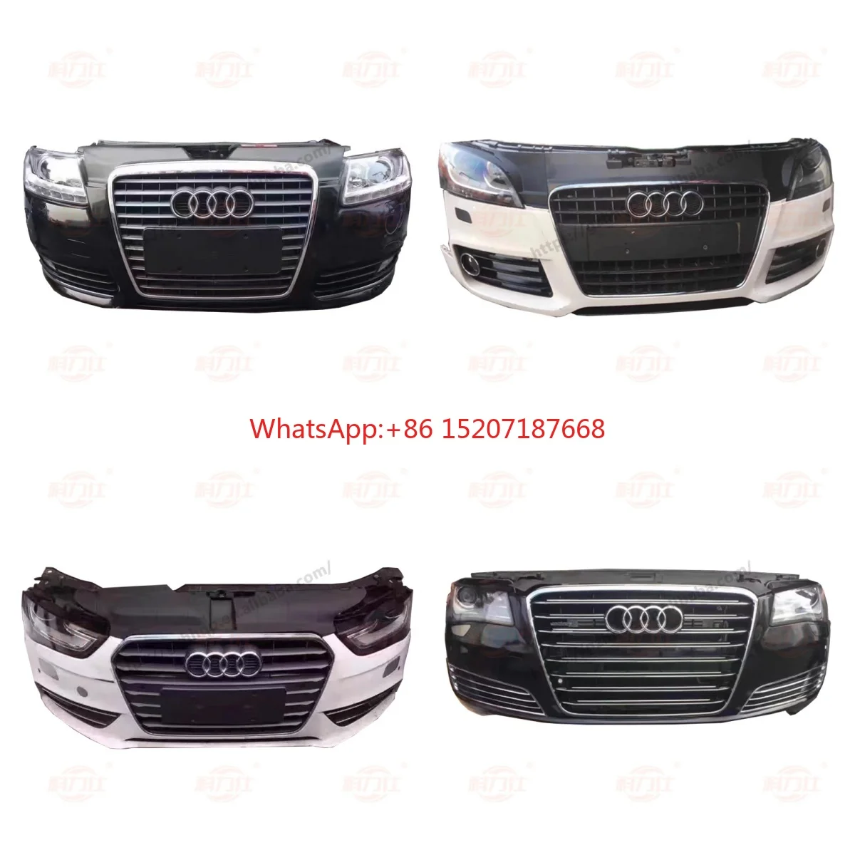 

Used Original For A8L A6L A4 A3 Car Parts Accessories Front Bumper Assembly and Headlight Assembly