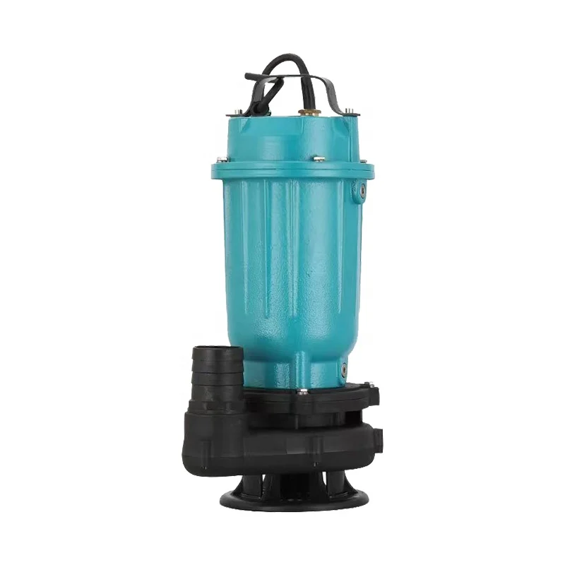 Sewage pump 220v 1100w high lift large flow cast iron nylon  resistant agricultural industrial sewage pump