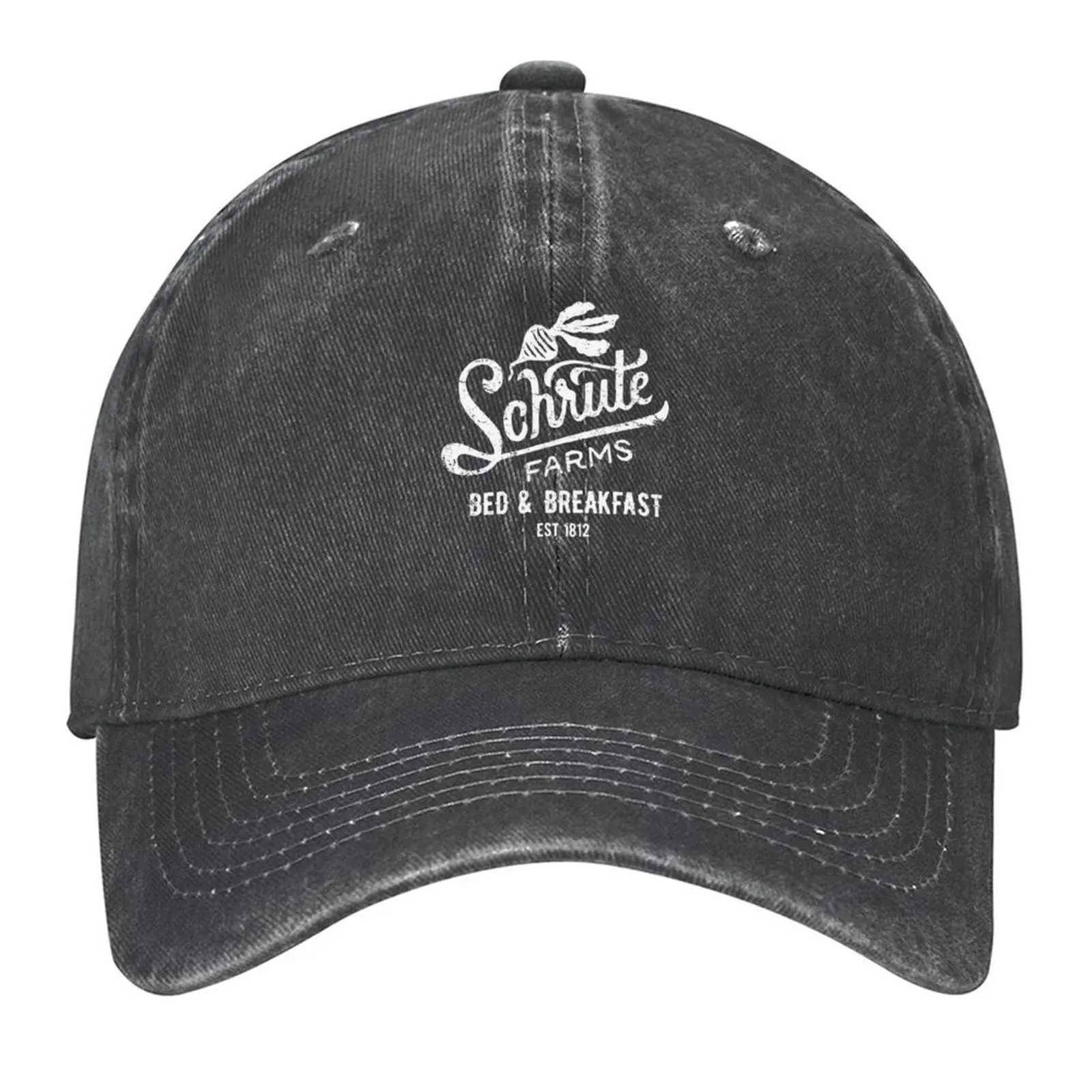 

Shrute Farms T-ShirtShrute Farm Baseball Cap Sunscreen Fashion Beach Big Size Hat Dropshipping Women's Golf Clothing Men's