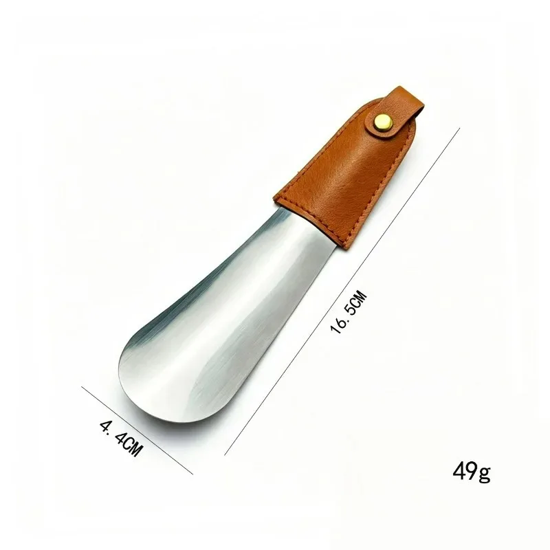 Stainless Steel Shoe Horn Metal Shoe Lifter Various Sizes No Bending Shoe Helper Easy Wear Shoe Puller for Home Daily Use