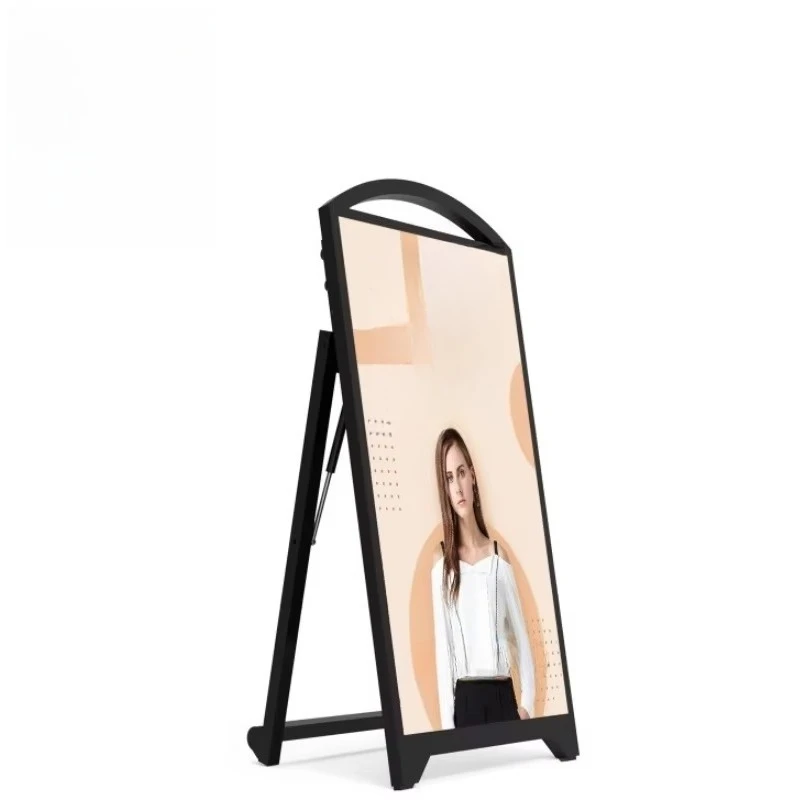 

Outdoor Waterproof Menu Advertising Poster 43 Inch 55 Inch Portable LCD Digital Signage