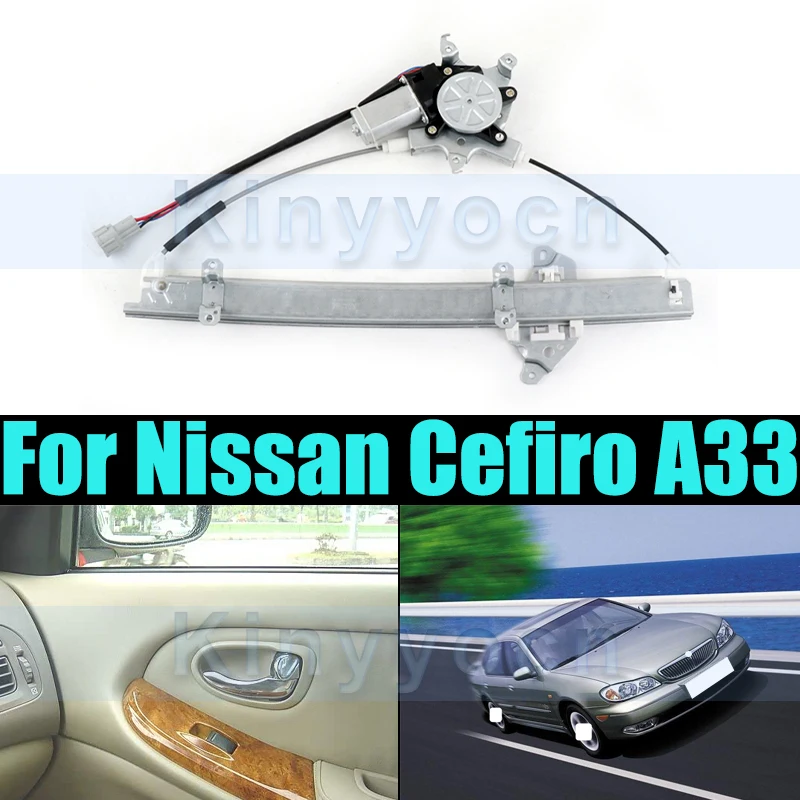 

Front/Rear Electric Window Regulator Motor For Nissan Cefiro A33 Glass Lifter Bracket Window Glass Lifter Bracket Glass Lifting