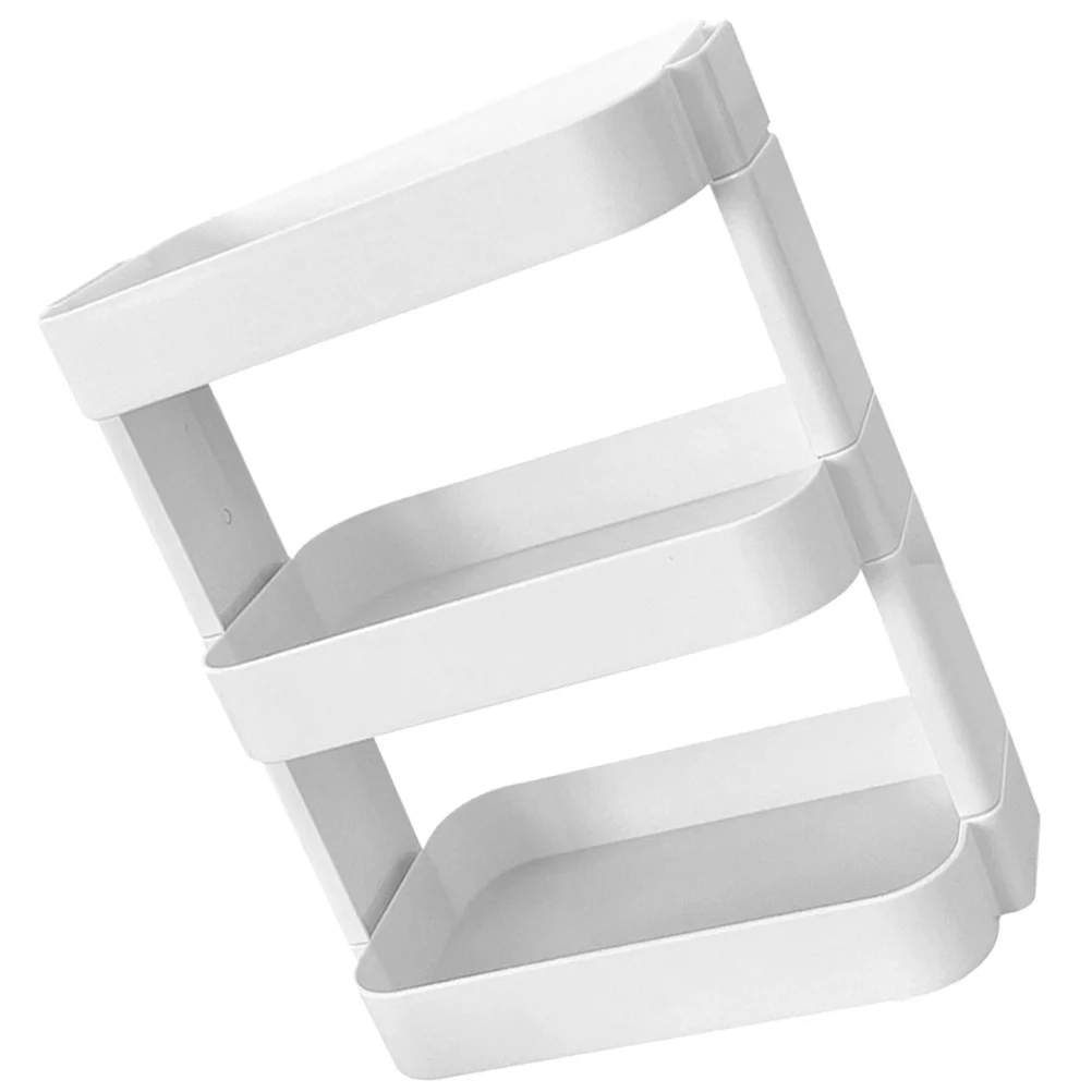 

3-Layer Desktop Storage Shelf Detachable Tabletop Organizer For Stationery Makeup Cosmetics Sundries Plastic Multi-Purpose