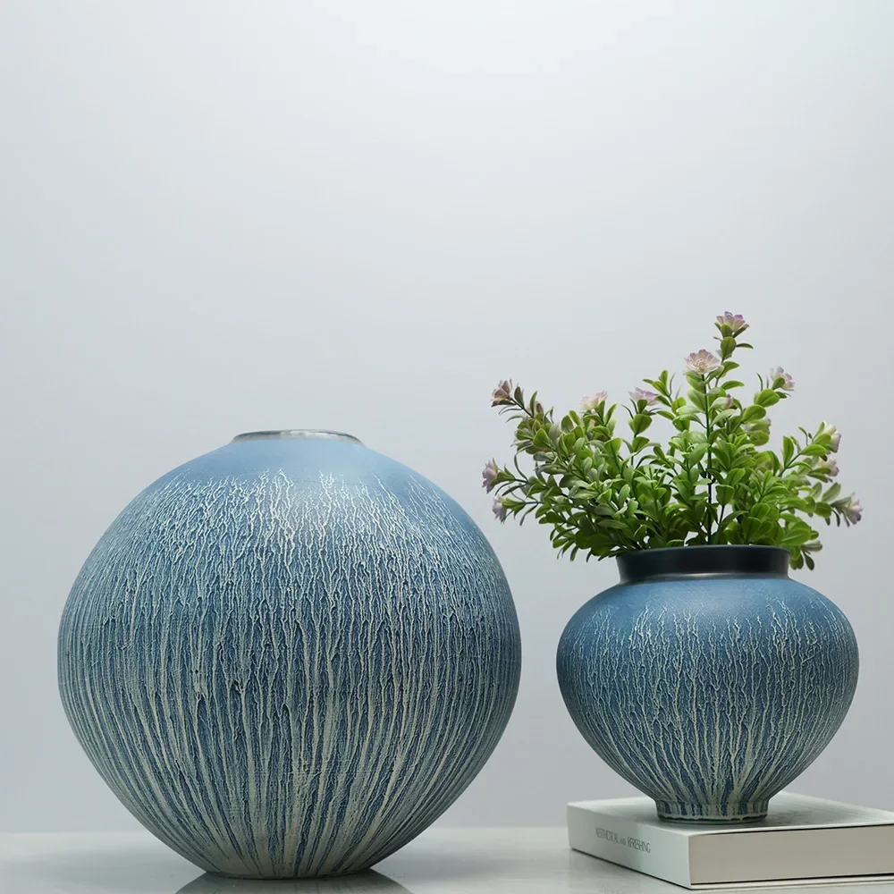 Homestay Creative Flower Arrangement Crafts Ornament Jingdezhen