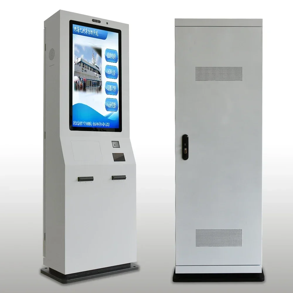 Waterproof Outdoor Terminal Automatic Parking Payment Card Parking Lot Payment Kiosk