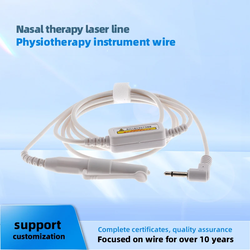 

3.5 Bend red light nasal therapy device connection line power cord accessories nasal cavity infrared light irradiation line