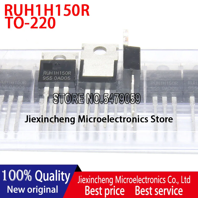 RUH1H150R RU1H150R original, 10 piezas, TO-220, 100V/150A, MOSFET