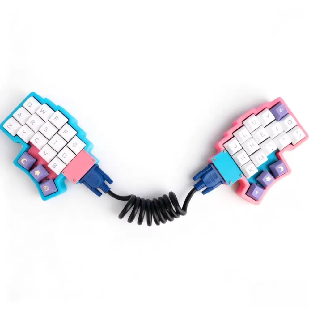 

ScottoSplit36 Key Split Keyboard Wired Hot Swap Brand New Game Accessory Outemu Blue Switch Drop DSA Astrolokey Finished Product