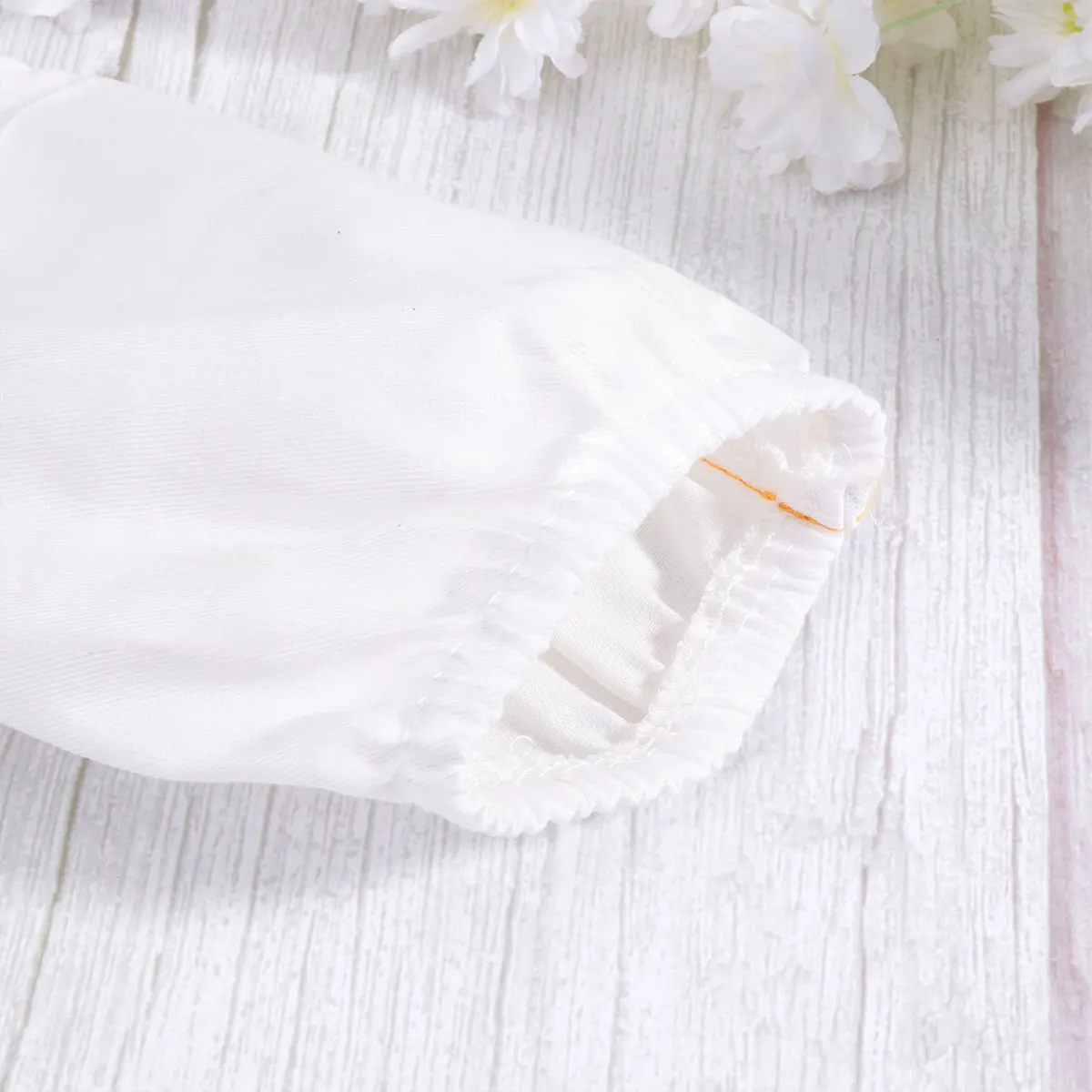 

1 Pair Beekeeping White Sturdy Cape Resistant Protective Reusable Lightweight Work Safety For Home Outdoor Use Xxl Size