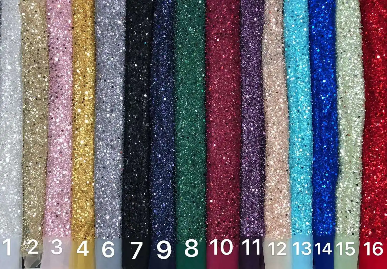 Madison New Design Beaded Lace Fabric Luxury Beads Lace Embroidery French Nigerian Tulle Lace Fabric for Wedding