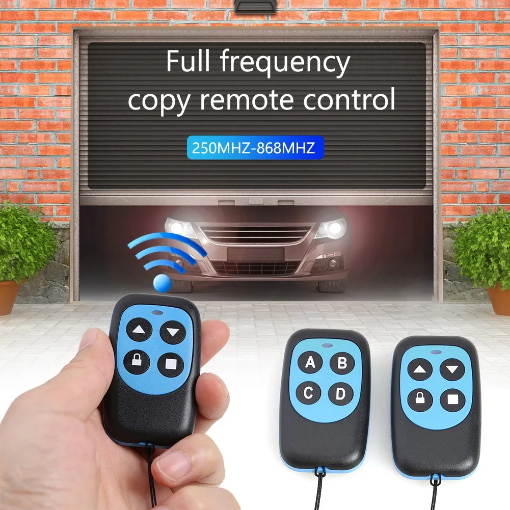 315Mhz Cloning Duplicator Multi Frequency Distance Remote Control Fixed Rolling Code for Garage Door Wireless Copy-B