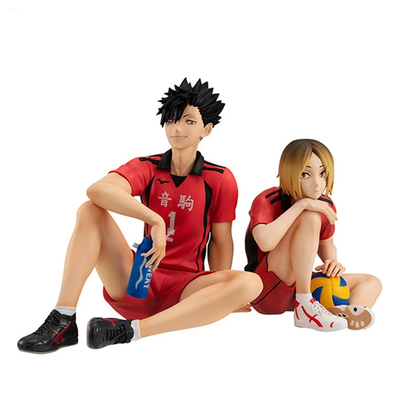 In Stock Genuine Original Mega House G.E.M. Tetsurou Kuroo & Kozume Kenma Haikyuu!! Action Anime Figure Model Doll Ornament Gift