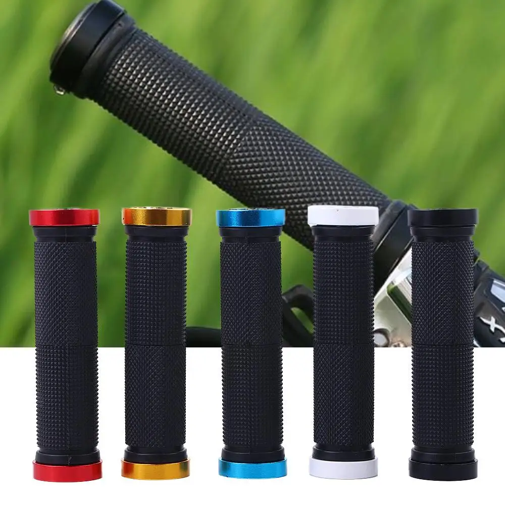 Shock-Absorbing Bilateral Lock Anti-slip Lock Bar Bicycle Handlebar Cover Bicycle Handler Grip Bike Grips Handlebar Grip