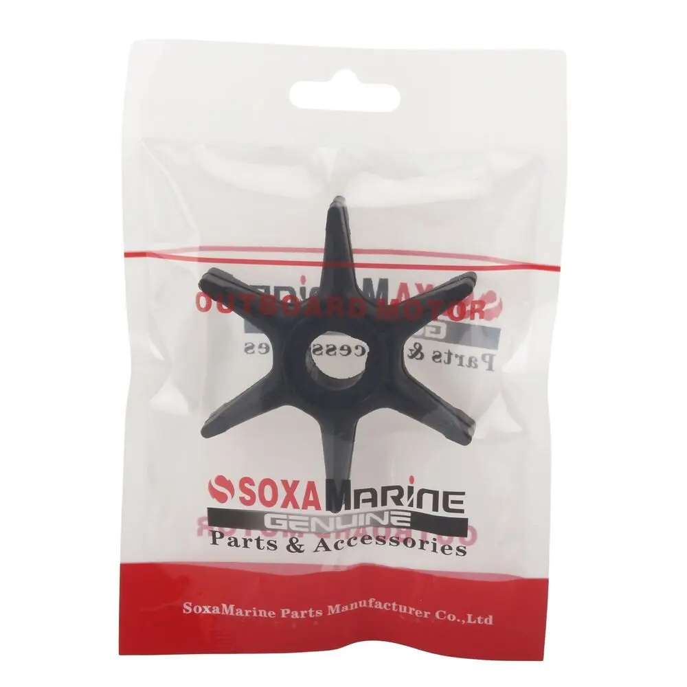 Soxa Marine 6G0-44352 6G0-44352-03 Water Pump Rubber Impeller Replace Yamaha 2-Str 20 25 HP 20A 20B 25A Outboard Boat Motor