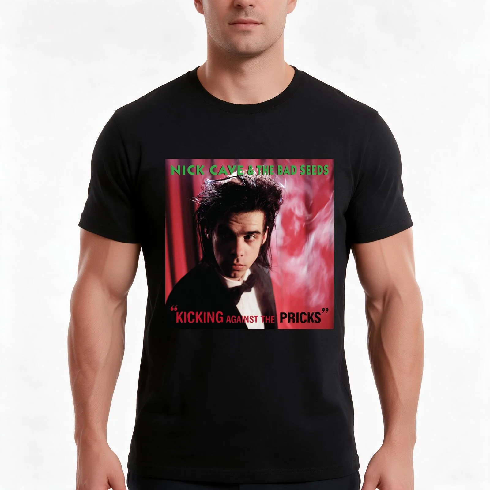 Nick Cave And The Bad Seeds kicking against the pricks T-Shirt Summer Casual Cotton Tee Oversized Streetwear Tops 100% Cotton