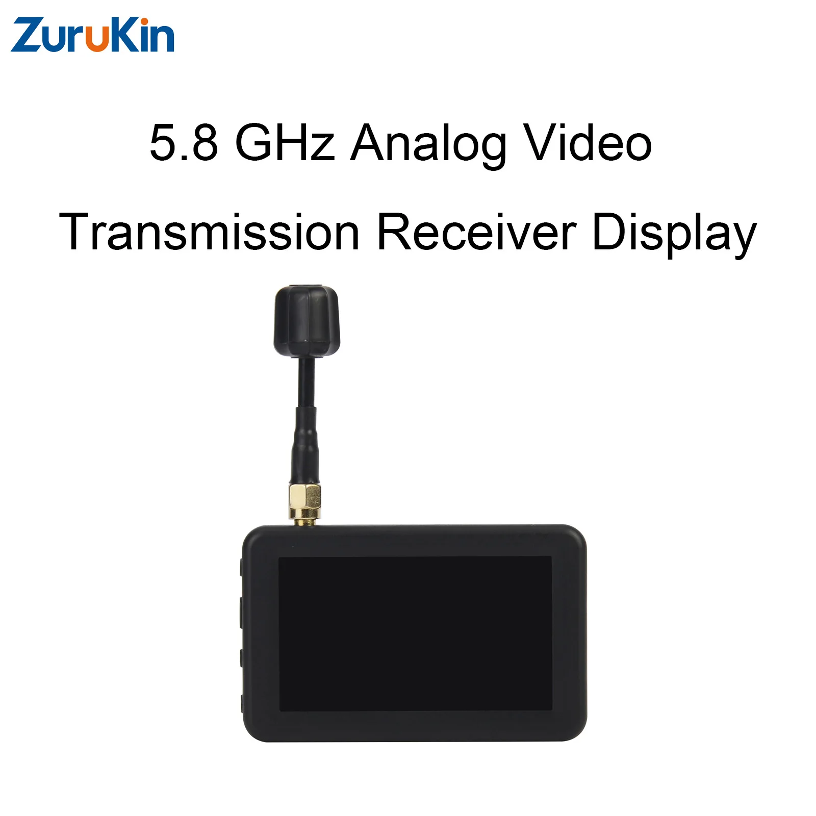 

Мини-монитор ZuruKin FPV 3 дюйма, ЖК-дисплей 5.8G 40CH, портативный видеоприемник с экраном 480x320 для FPV-дронов и квадрокоптеров