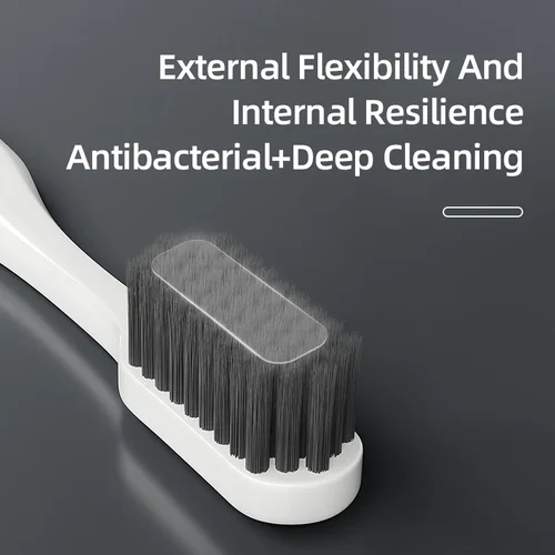 Imagen 2 del producto Y-Kelin Juego de limpieza extra duro y para adultos para cepillos de dientes de cerdas pequeñas y medianas para hombres, diseñado para uso doméstico