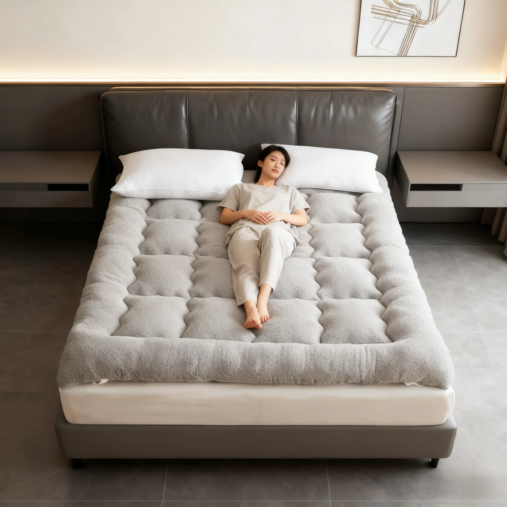 

Hot Sale Thicken Single and Double Dormitory Soft Cushion Foldable Lightweight Four Season Mattress Pad for Home Hotel Матрас