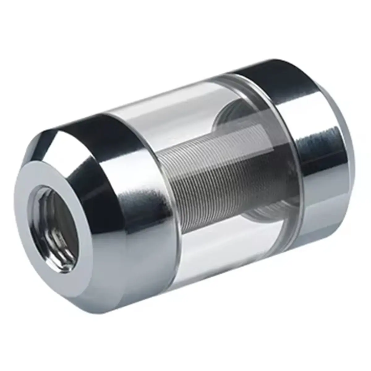 NEW FACTORY~New Double G1/4 Filter Water System Dedicated Dual Spiral Pattern Brass Connector Computer Fitting B-FIL-PA-V4 B