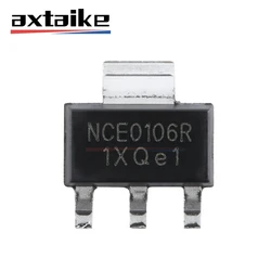 20PCS NCE0106R 6A 100V 3W SOT-223 NCE0106 SMD N-Channel Enhancement Mode Power MOSFET Transistor
