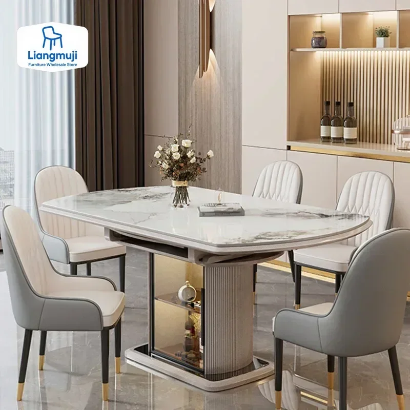 Console Coffee Dining Tables Sedentary Center Marble Modern Office Luxury Dining Tables Mesa De Comedor Kitchen Furniture