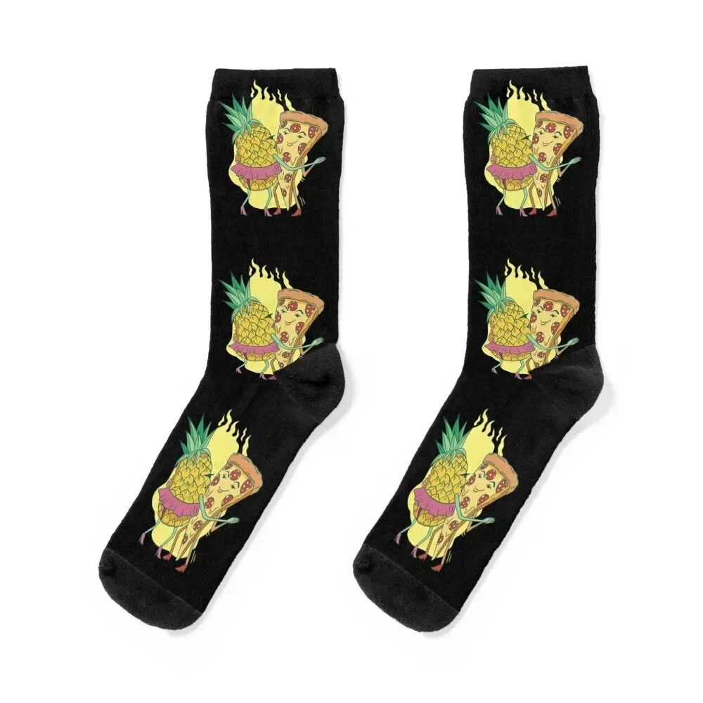 

Pineapple pizza Socks Lots Children's custom gift Woman Socks Men's