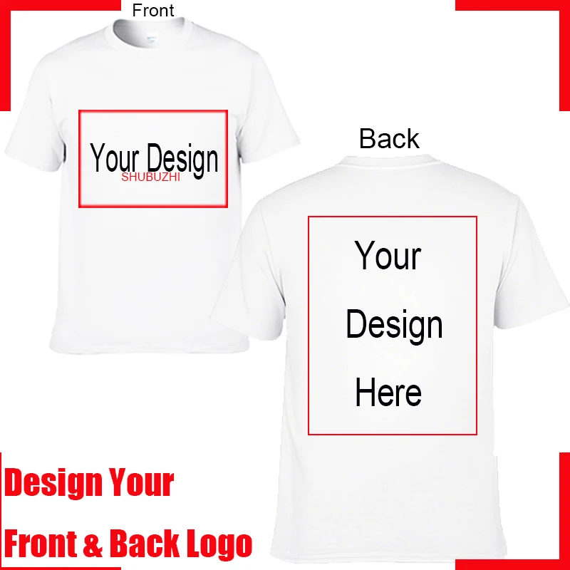 Men's Personalized Cotton T-shirt Custom Text Name Tsihrts Add Your Own Message Fashion men tshirt bigger size 4XL 5XL, image 10