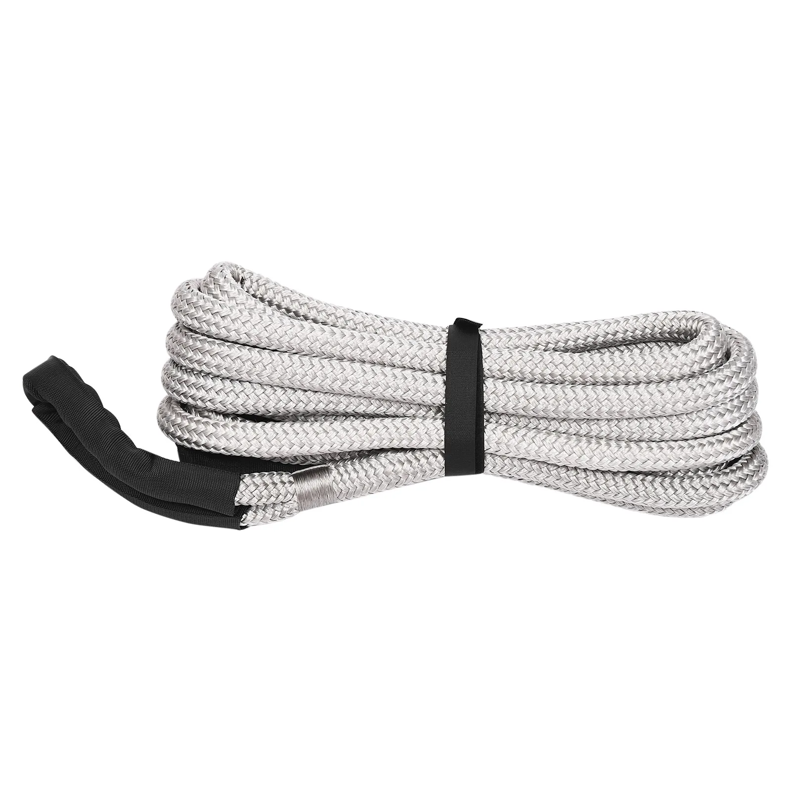 Trailer Rope 1 Inch * 30 Feet Breaking Force 34370 Pounds Grey