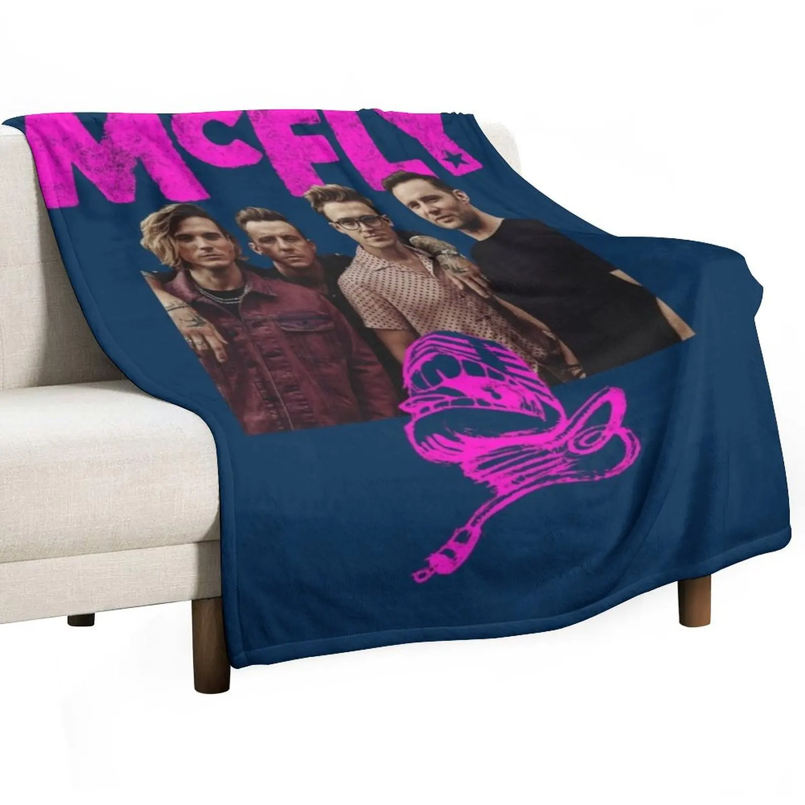 

McFly 2019 Throw Blanket bed plaid Bed linens for sofa Decorative Beds Blankets