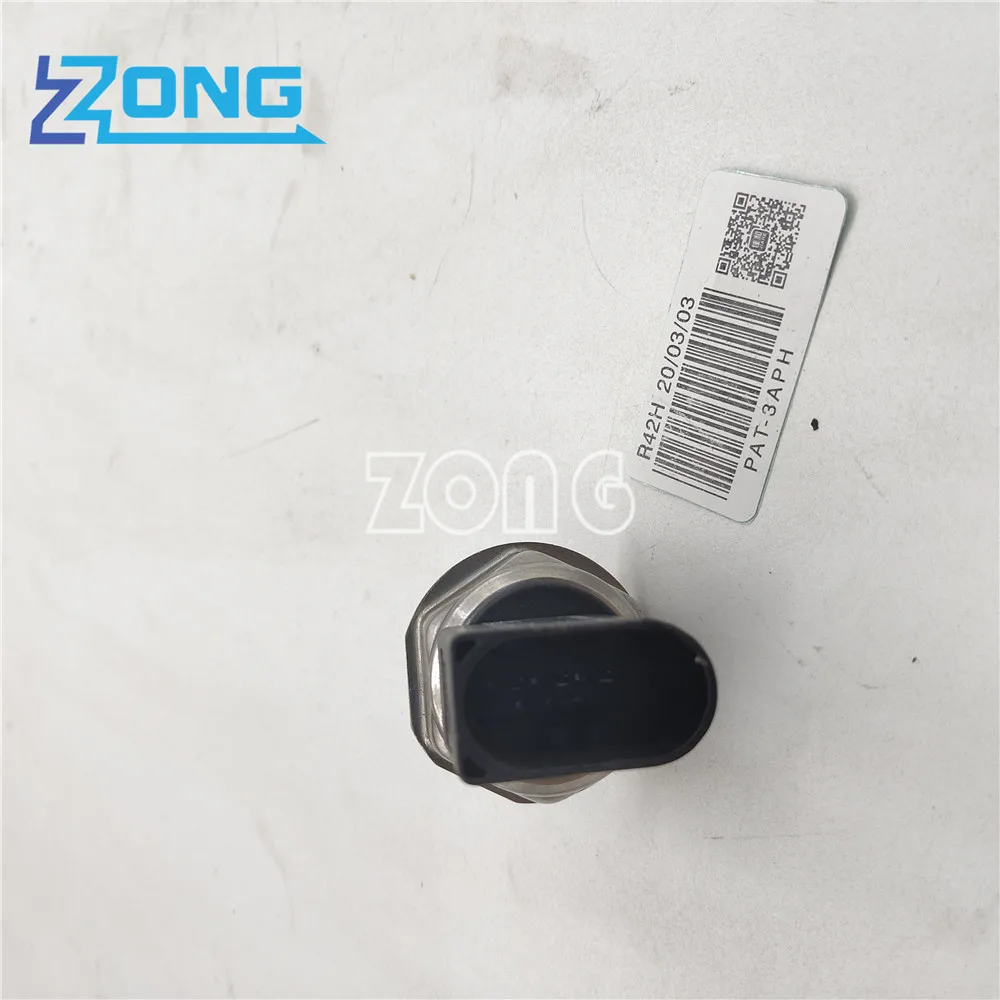 ZONG Fuel Rail Pressure Sensor Fits For Audi A3 A4 A7 VW Passat Seat Skoda 03C906051D TN3A73209 06H906051A 0922860074 55PP16-01