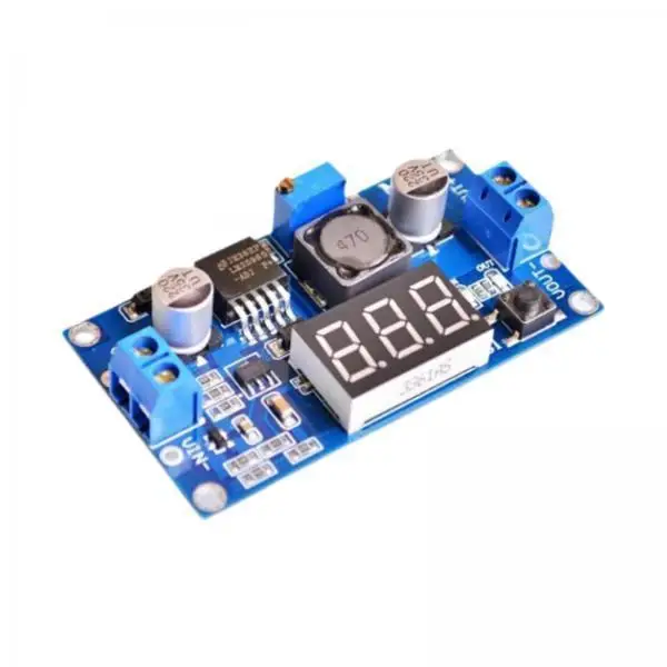 LM2596 Step Down Module Adjustable DC DC Buck Converter 1.25V to 37V 3A Efficient Regulator for DIY Power Supply
