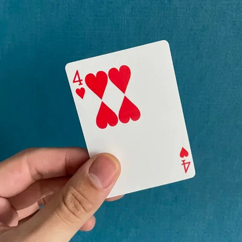 

Hearts Matrix By J.C Magic Gimmick Card Magic Tricks Close Up Magic Props Illusions 4 Hearts Together To 2 Mystery Poker Toys
