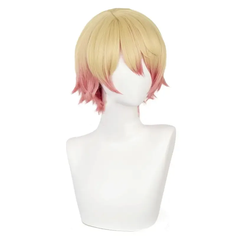 

Anime Tenma Tsukasa Cosplay Wig 30cm Short Wigs Heat Resistant Synthetic Hair Halloween Party