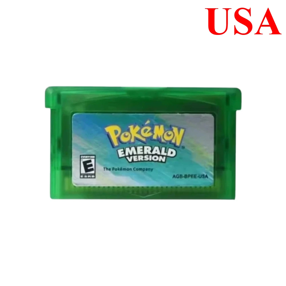 22 verschiedene Pokémon GBA-Spielmodule: FireRed, LeafGreen, Ruby, Sapphire, Emerald, Snakewood, Clover für Game Boy GBA / GBA SP / NDS / NDSL – Detail 4