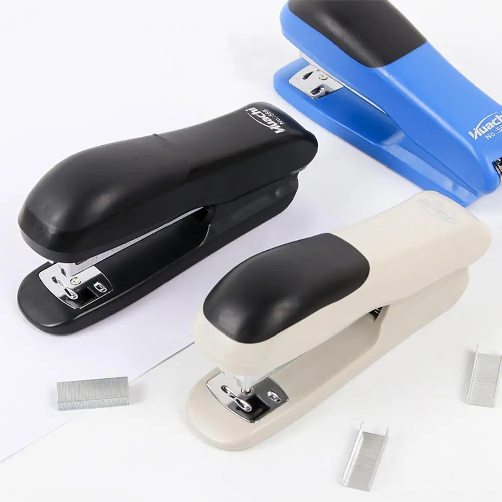 Easy to Press Stapler Stapler with Comfortable Grip Effortless Binding Stapler Comfortable Grip Fast Labor-saving for Stationery