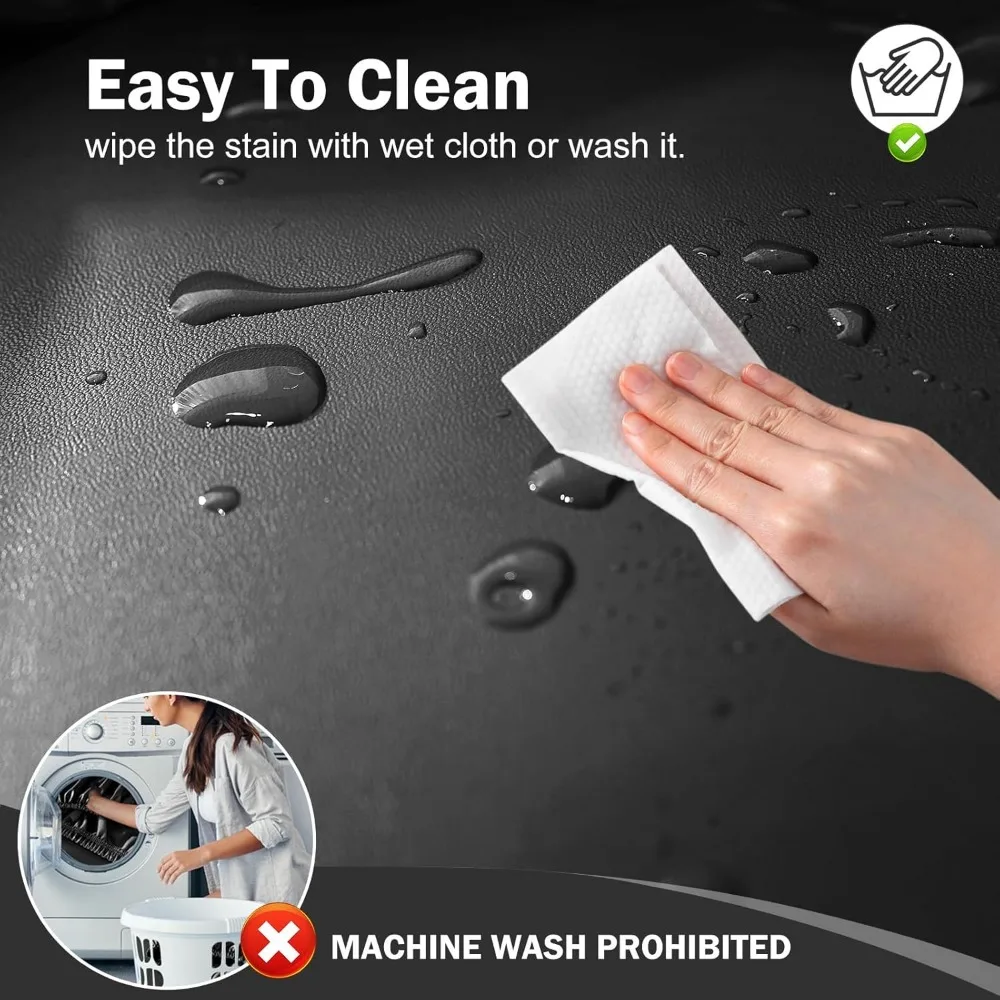 Vctops 8 قطع مقاوم للماء فو بو الجلود كرسي أريكة يغطي تمتد لينة 3 مقاعد غطاء أريكة المضادة للانزلاق أريكة الغلاف الأثاث #6