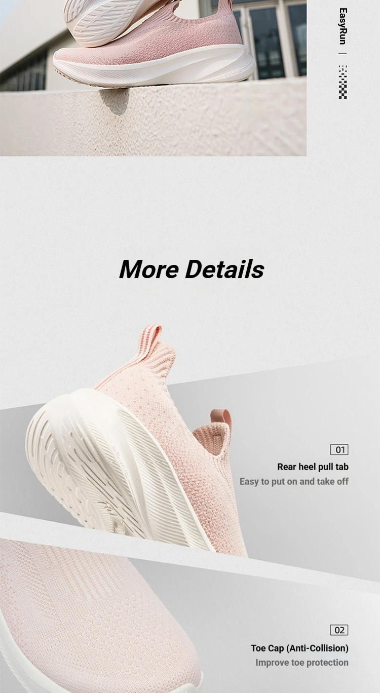 361 Degrees Fengye 5.0 Slip-On-Laufschuhe, leicht, verschleißfest, stoßdämpfend, atmungsaktiv, weich besohlte Turnschuhe 682632242 – Detail 15