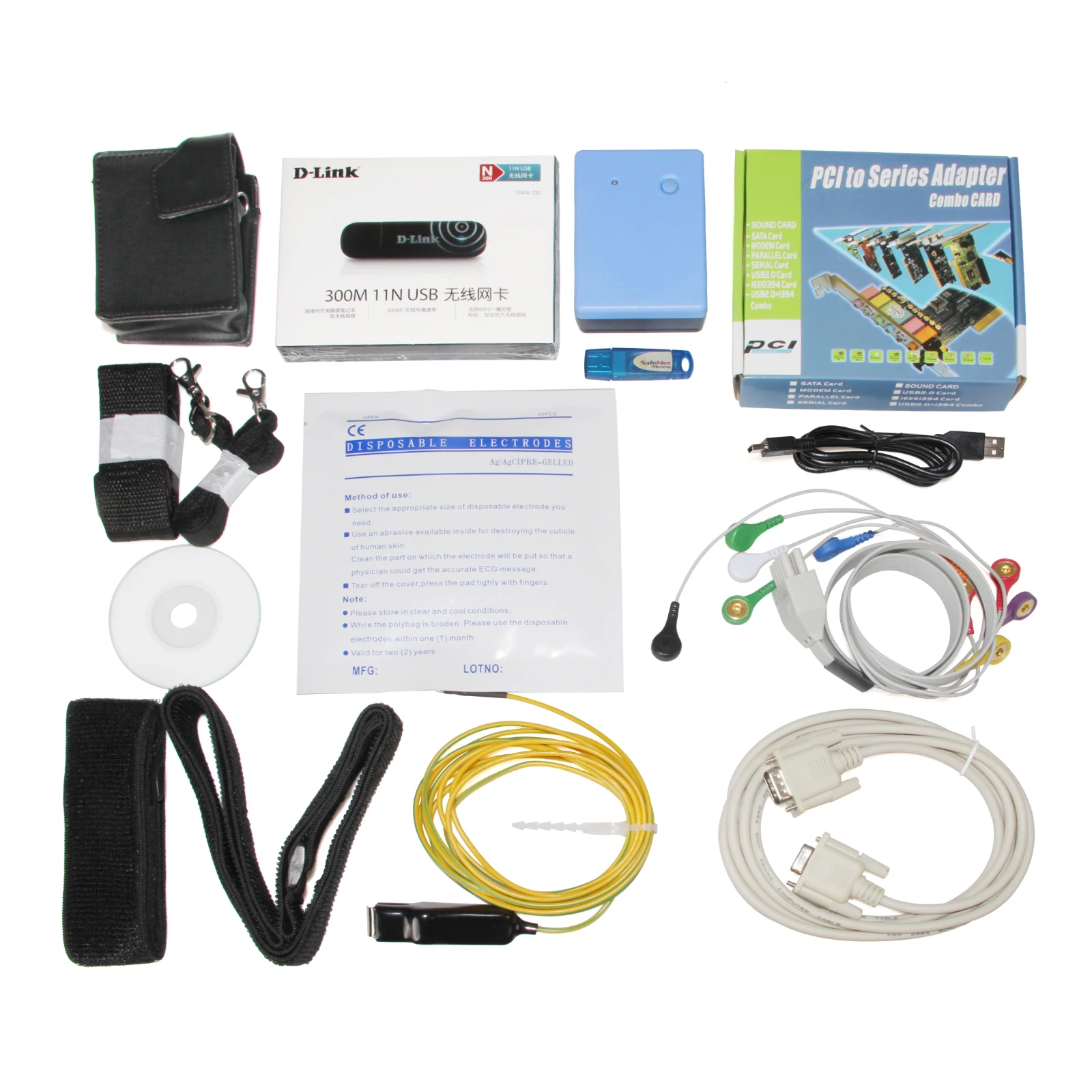 CONTEC8000S Wireless Exercise Stress 12 Leads ECG Analysis System Machine PC Software CONTEC