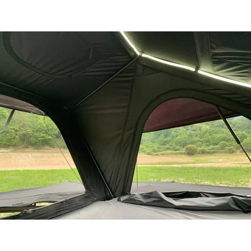 Pop Up Design Wholale China . Wide Extended Wedge Top Tent Hardtop Prime Tech Automatic 4-Person Hard Shell Roof
