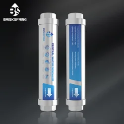 Briskspring Whole House Water Softener System Limescale Inhibitor Hard Water Anti Limescale Descaler Salt-free Conditioner