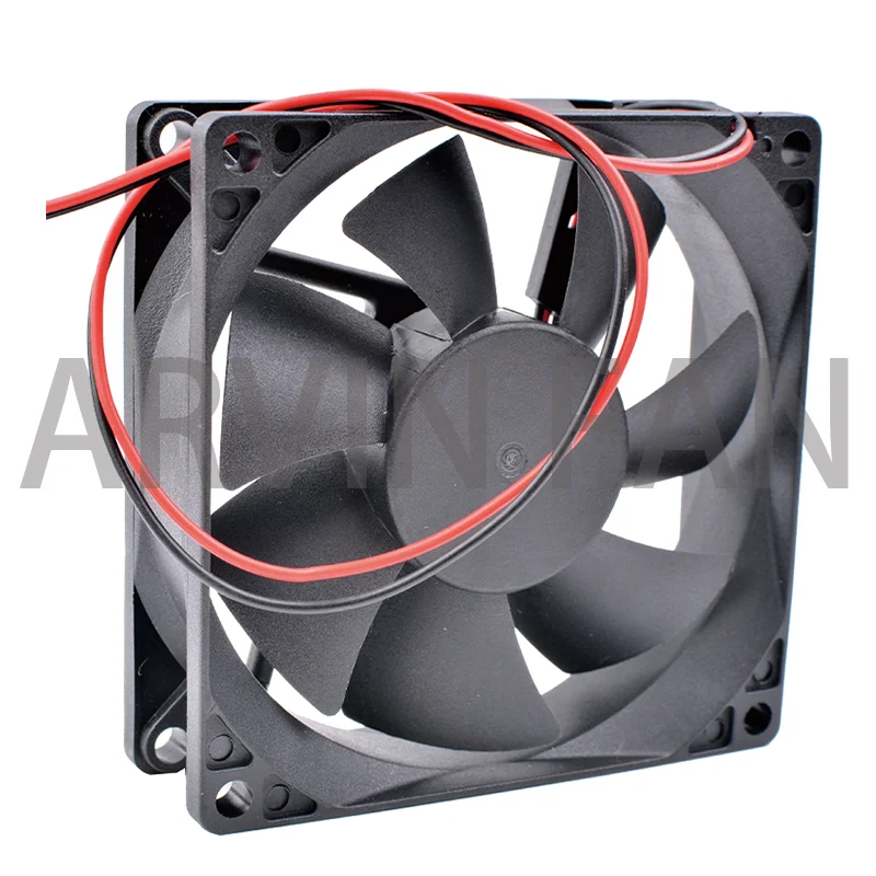 Ventilateur de refroidissement d'origine, châssis d'ordinateur, puissance du ventilateur CPU, volume d'air, 8cm, 8025mm, 80mm, 12V, 0,18 A, tout neuf