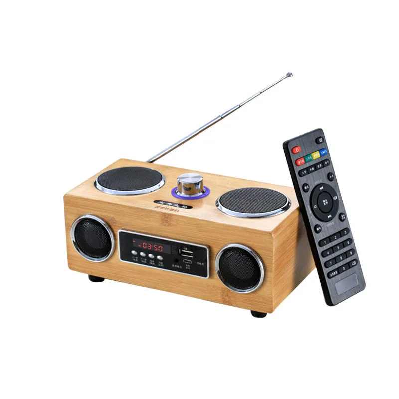 

Bamboo and wood Sinology listening machine, primary school students read aloud, children's story learning, prenatal education