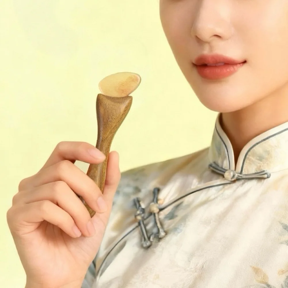 

Уменьшите отечность, массажер из сандалового дерева, натуральный материал, традиционная палочка для массажа глаз, соскабливание кожи, лифтинг и подтяжка лица