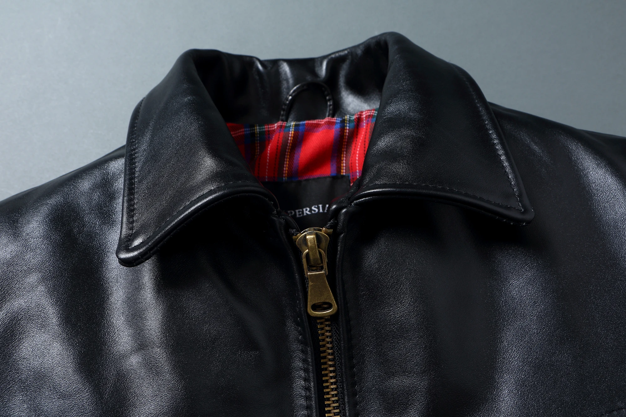 Black Classic Made of Genuine Leather Jacket Men Natural Top Layer Cowhide Leather Jacket Simple  slim Fashion corium Moto Coat