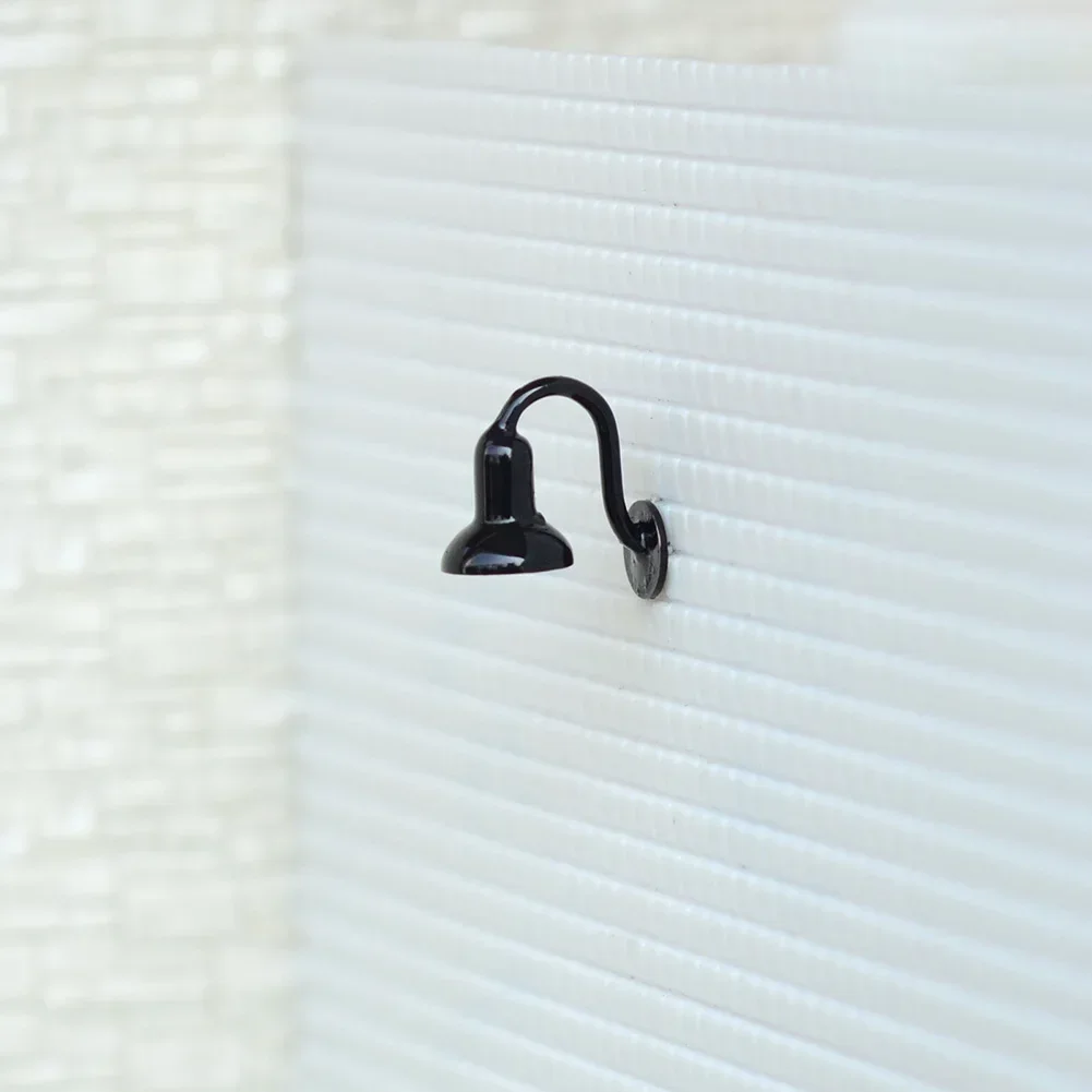 Model Wall Lamp Posts LED Building Street Bracket Light 10Pcs Part 20mA Accessories Bottle Green/Black Painted
