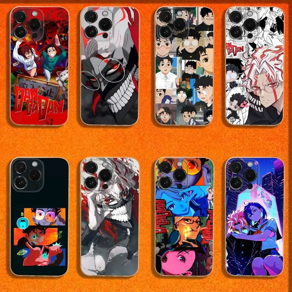 

Anime D-Dandadan Phone Case For iPhone 16,15,14,13,12,11 Plus,Pro,Max,XR,XS,Plus,E,SE4,Mini Transparent Cover