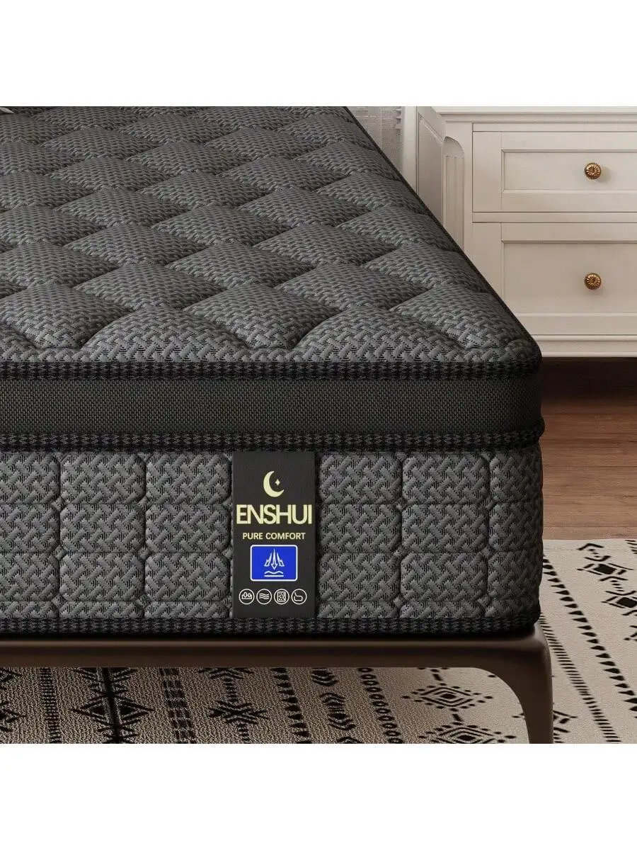 Memory Foam Mattress In A Box Queen - 12/14 Zoll Hybrid-Matratze Twin Full Queen
