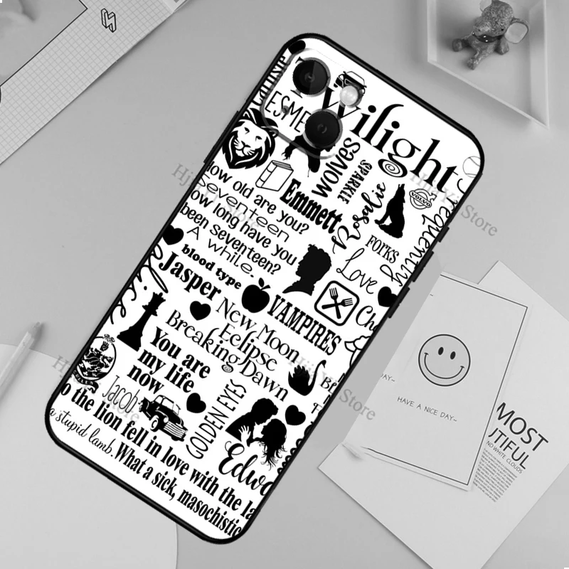 TV Twilight Phone Case For iPhone 13 12 11 14 15 16 Pro XS Max XR X Silicone For iPhone 12 Mini Plus Cover