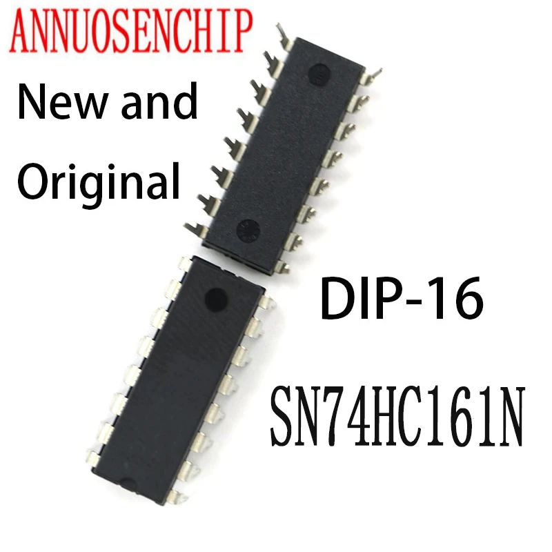 10PCS New And Original DIP-16 TC74HC161AP 74HC161 DIP HD74HC161P DIP16 Counter SN74HC161N