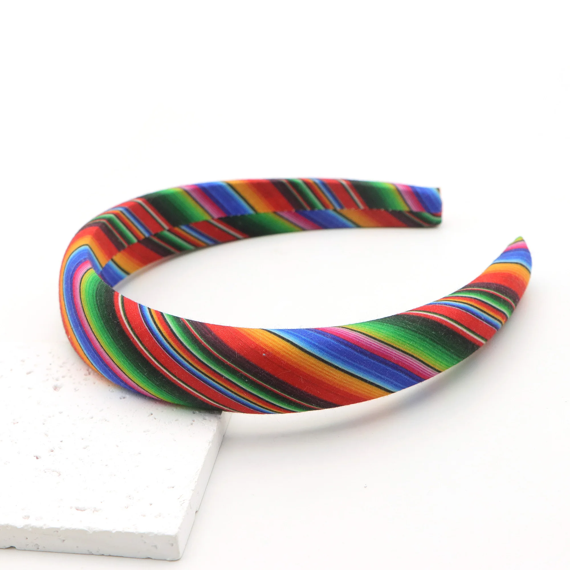 1pc Colorful stripe Headband,Hair Accessory for Everyday Fashion in Europe And America, Featuring a Easy Yet Sophisticated Style
